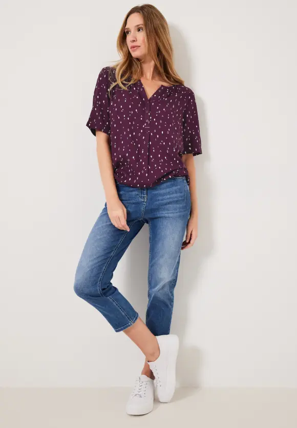 CECIL Bluse mit allover Print