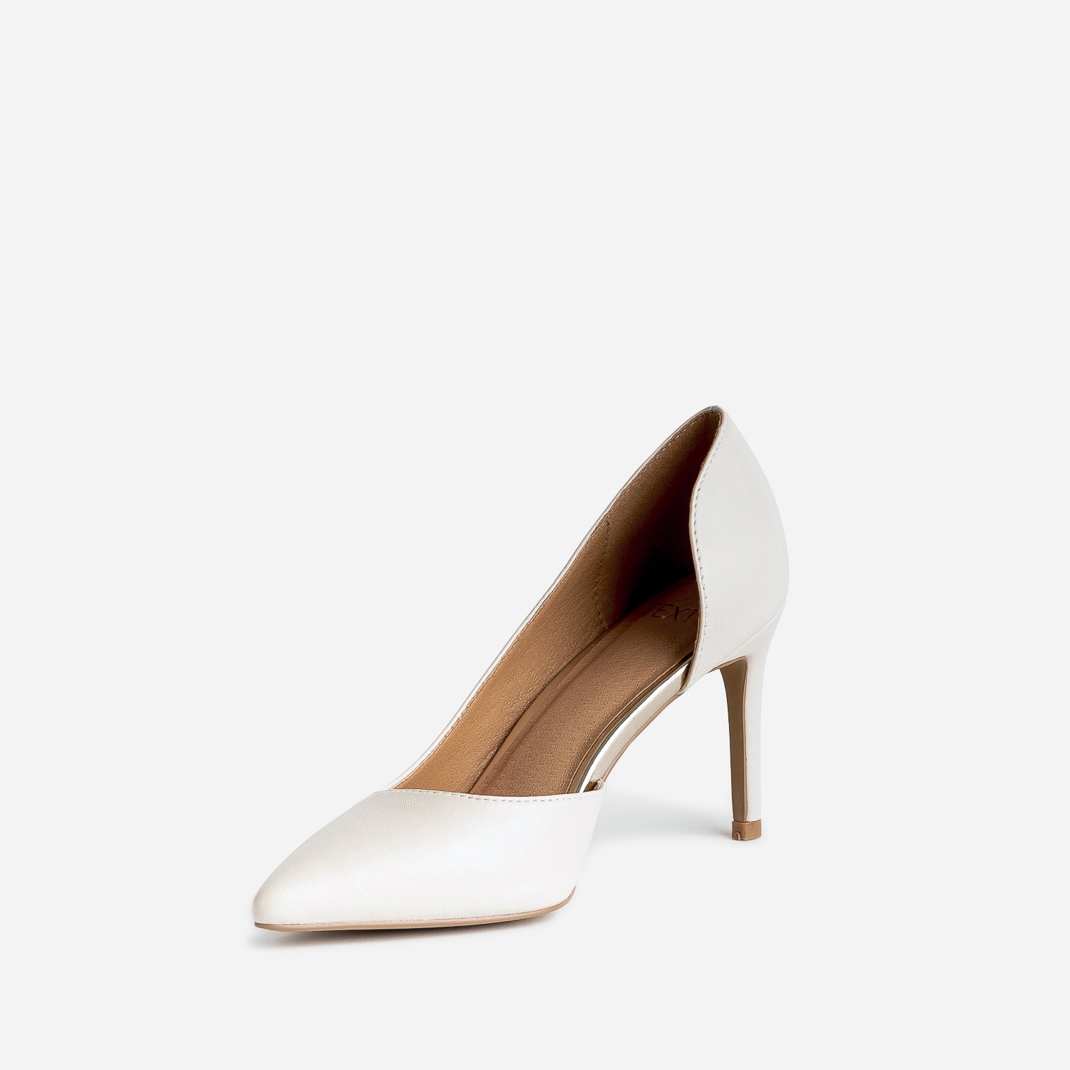 Escarpin TEXTO beige cut out