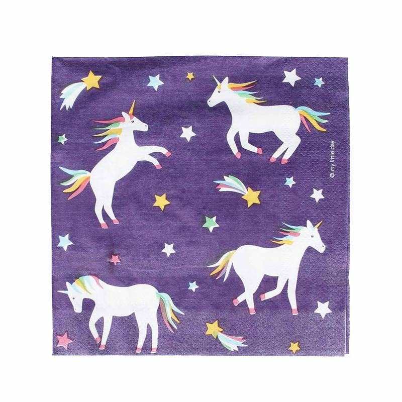 Lot vaisselle - Licorne My little day
