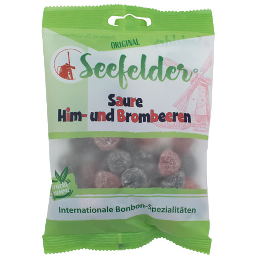 SEEFELDER saure Him- & Brombeeren KDA  100 g  Bonbons