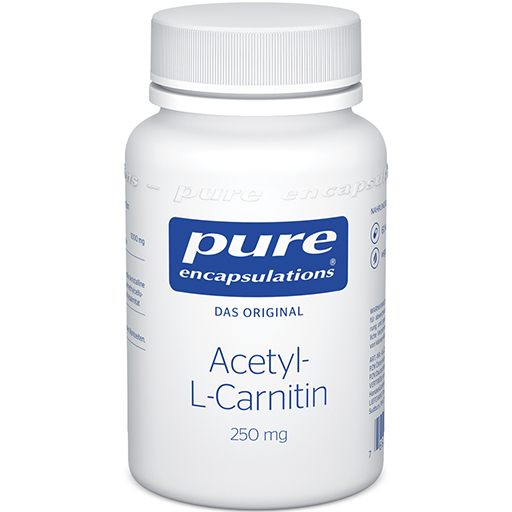 PURE ENCAPSULATIONS Acetyl L Carnitin 250mg Kaps.  60 St  Kapseln