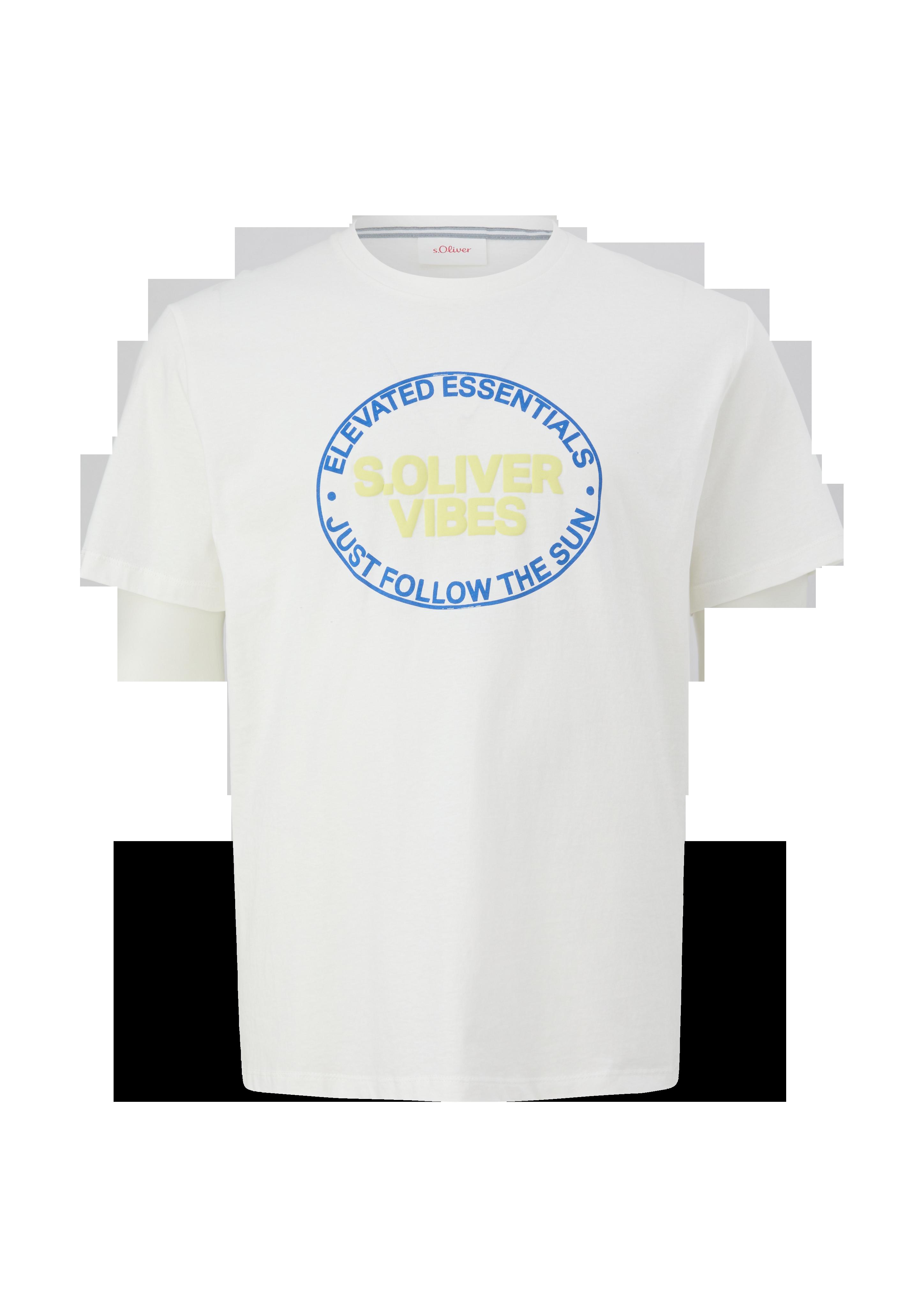 Baumwollshirt mit Frontprint  2135537-01D1