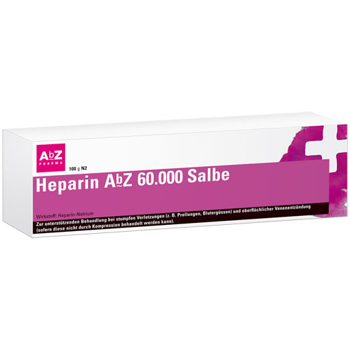 HEPARIN AbZ 60.000 Salbe  100 g  Salbe
