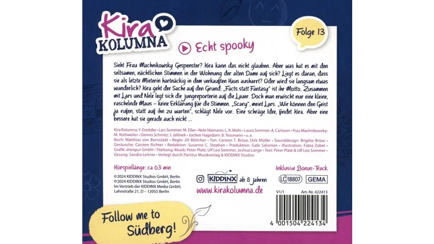 Folge 13: Echt spooky Digipak