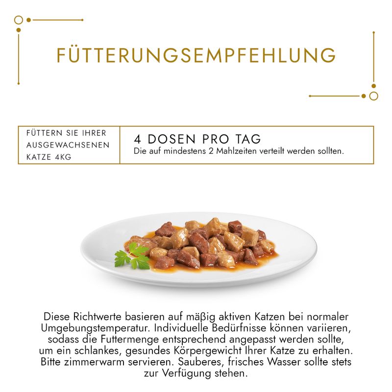 Gourmet Gold Zarte Häppchen 24 x 85 g zu TOP-Preisen | bitiba %