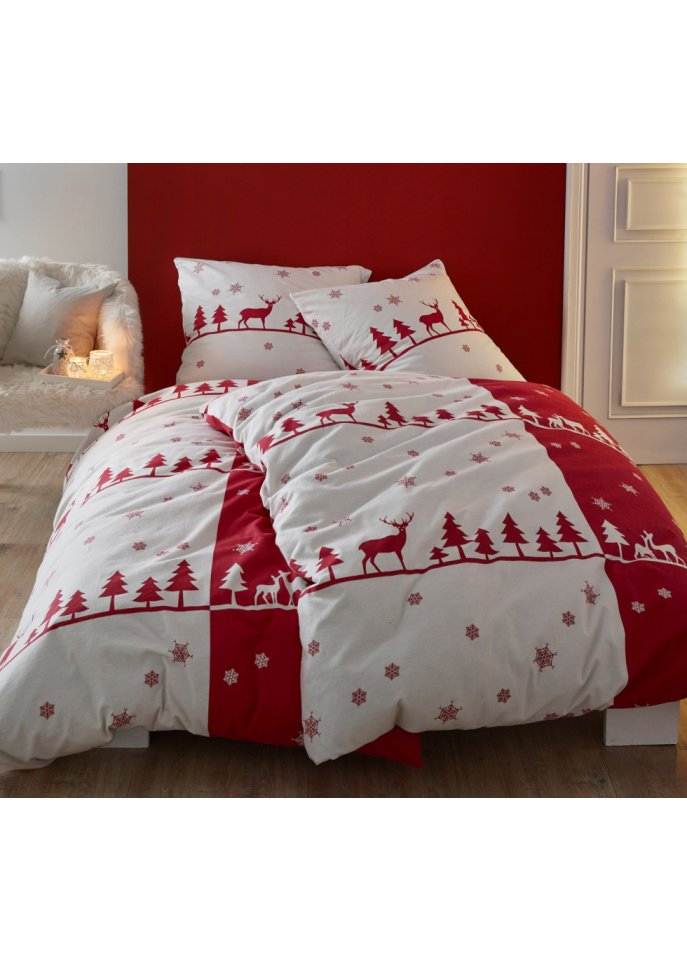 Bettwäsche mit winterlichem Design