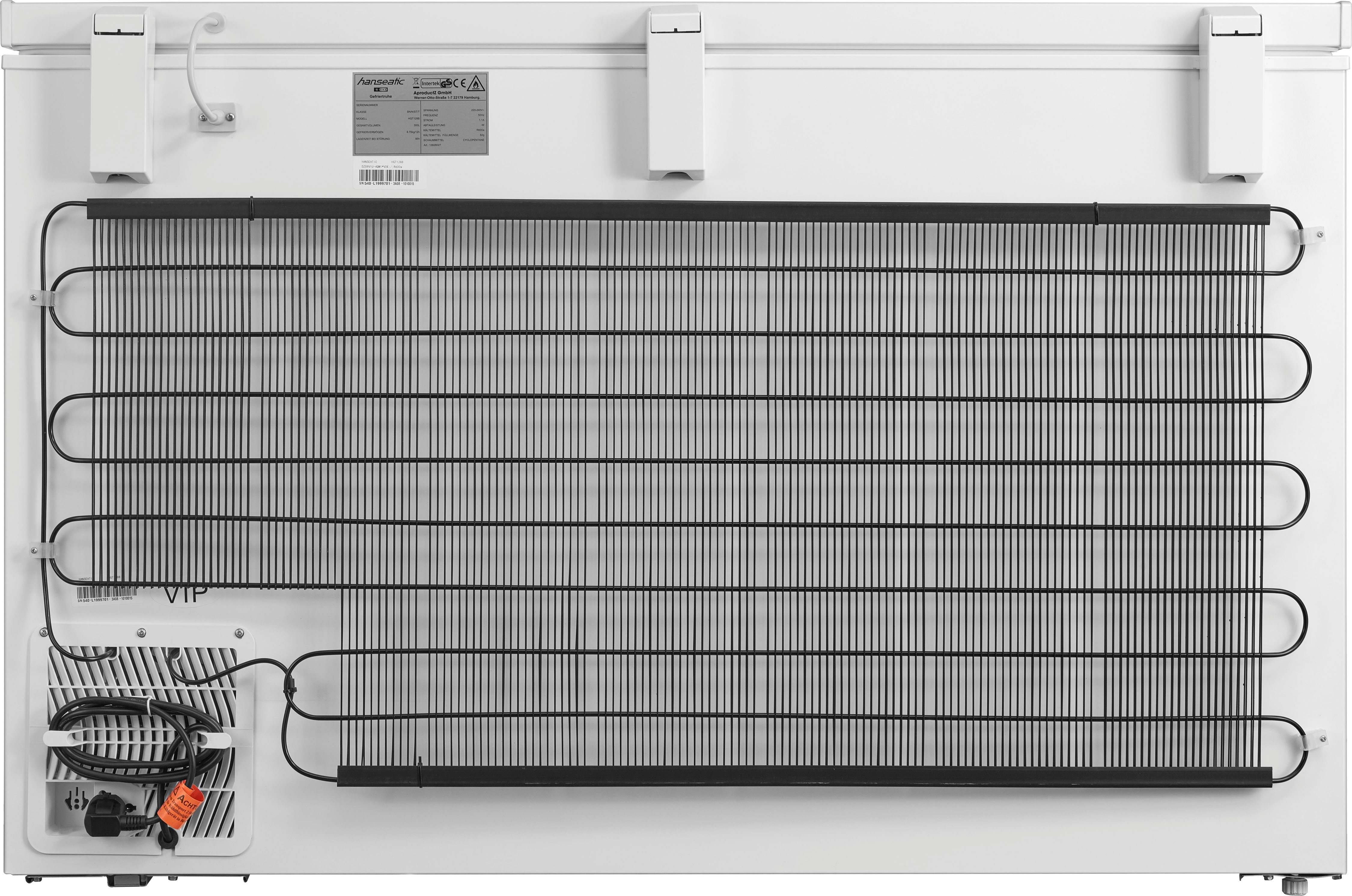 Hanseatic Gefriertruhe HGT128B, 128,5 cm breit, 300 l