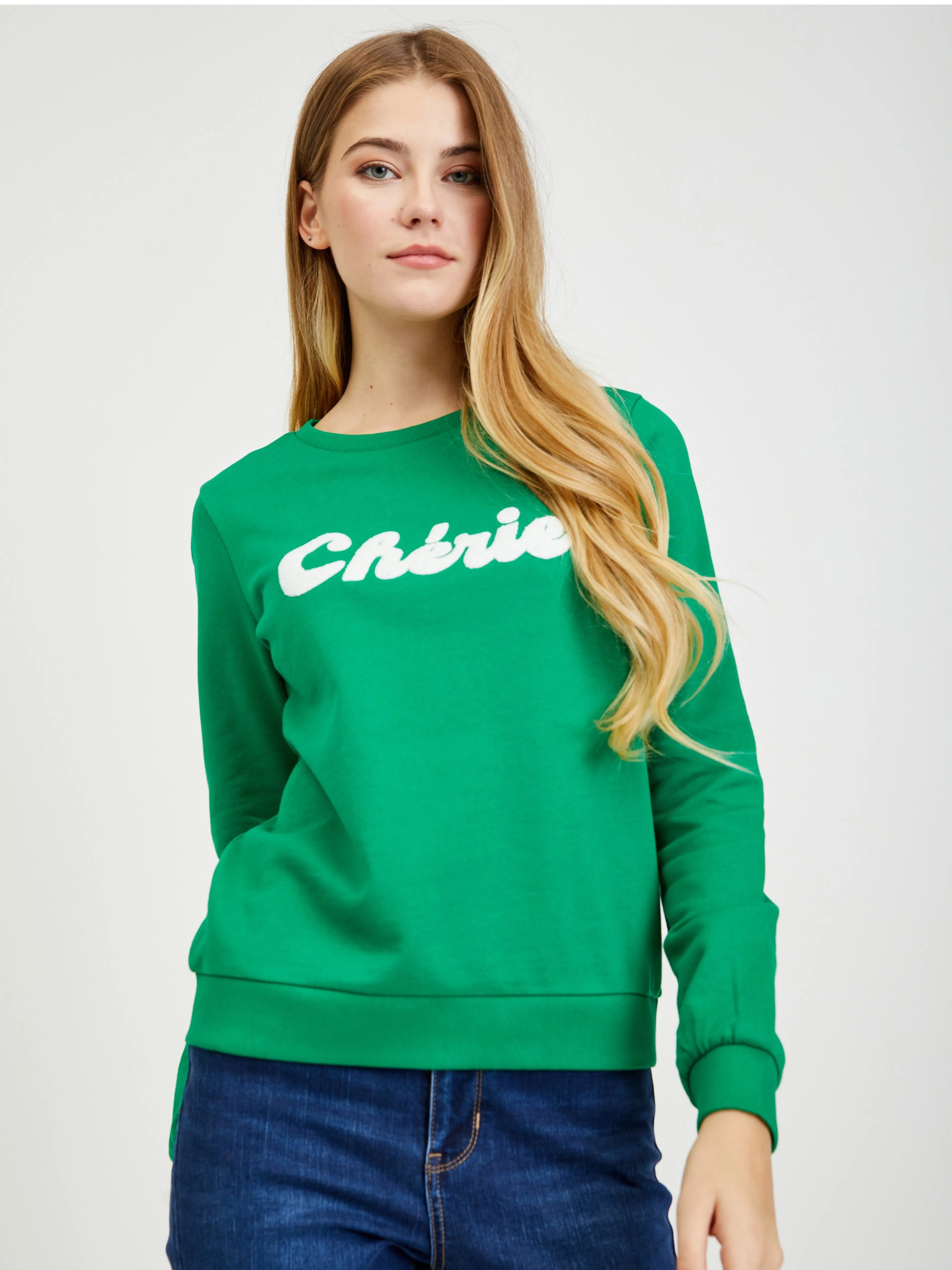 Grünes Damen-T-Shirt ORSAY