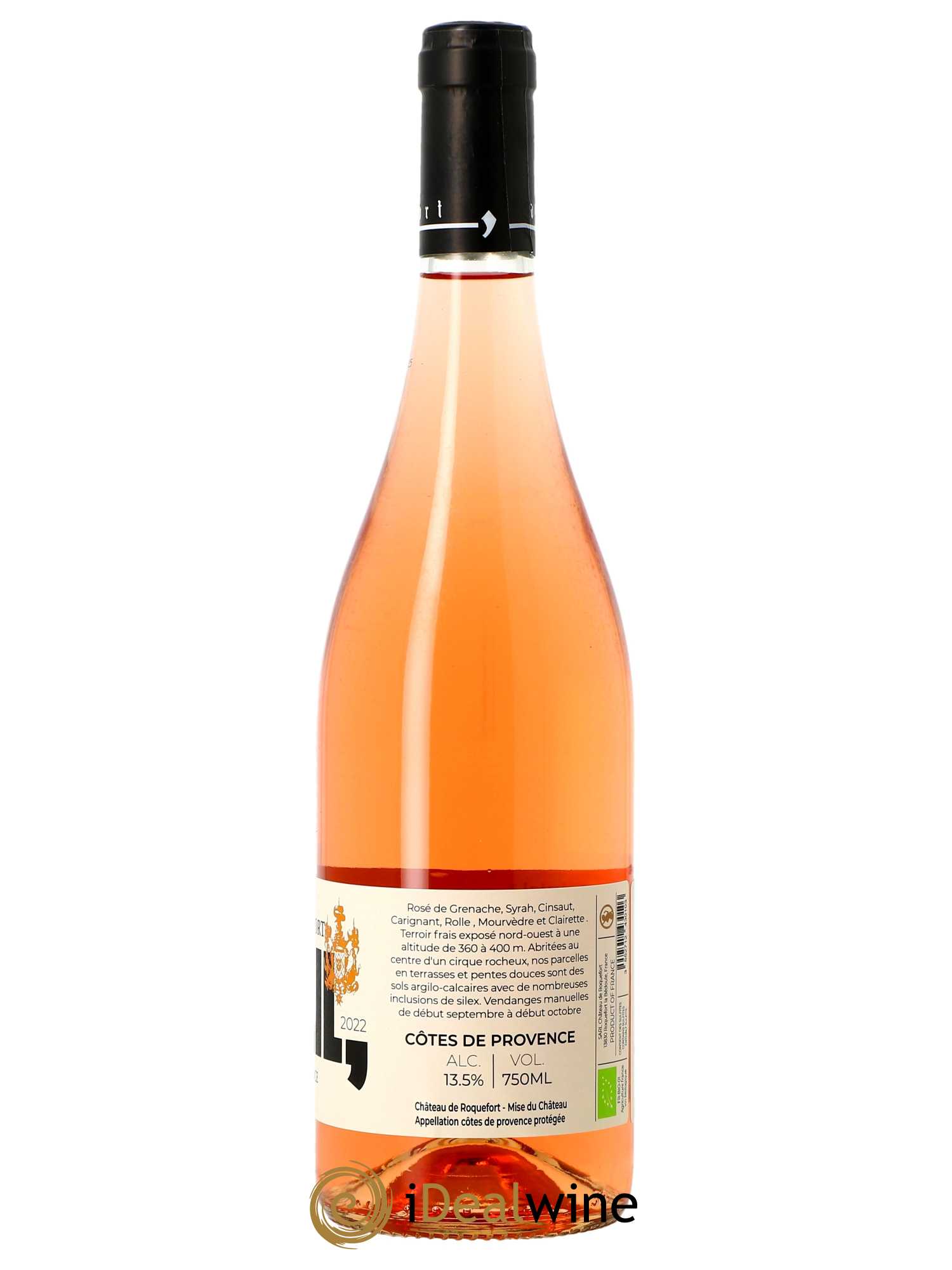 Côtes de Provence Corail Château de Roquefort  2022 - Lot de 1 Bouteille