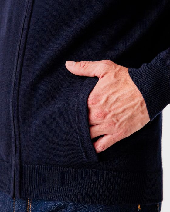 Gilet zippé laine et Thermolactyl