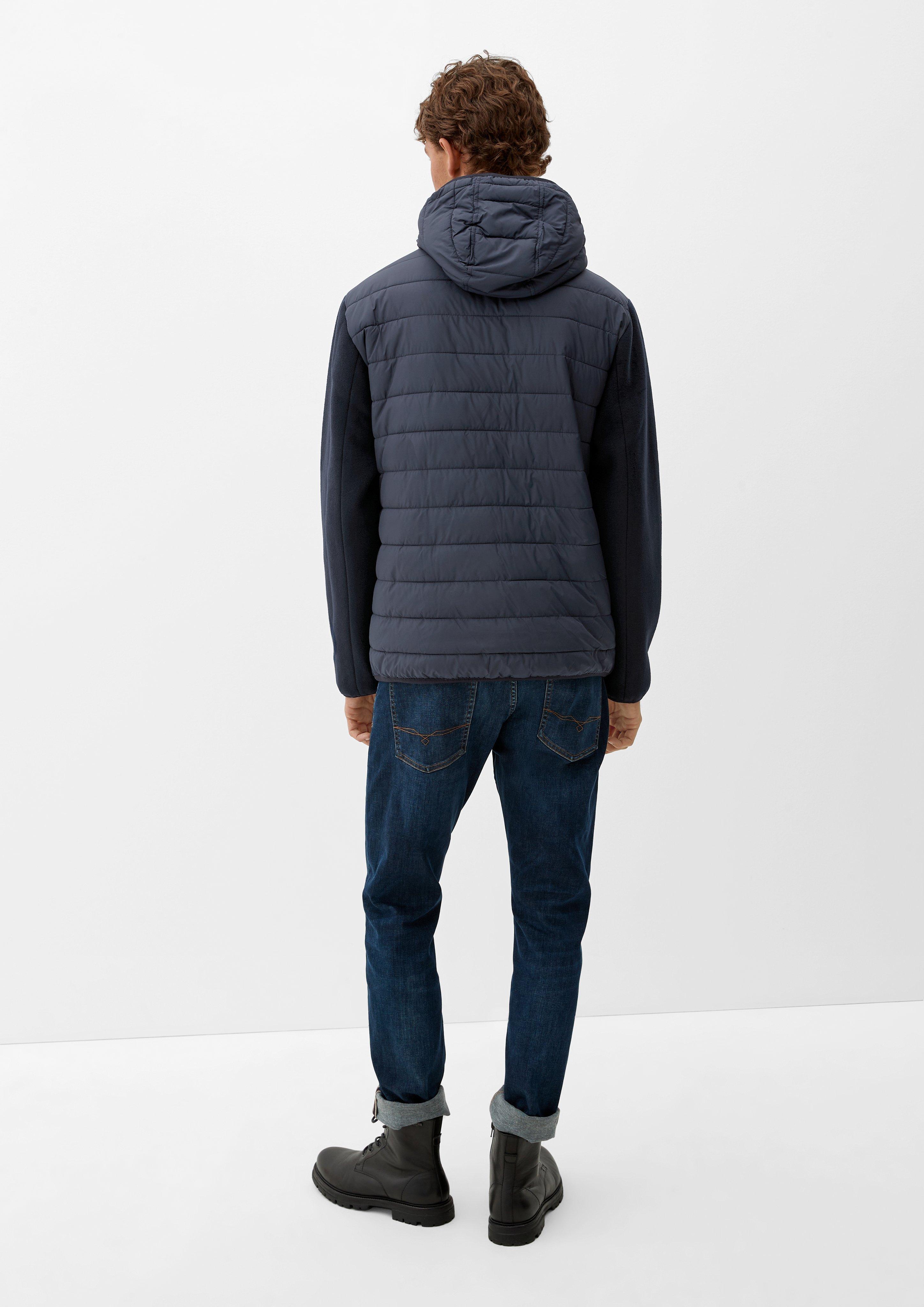 Jacke im Materialmix  2120560-5959