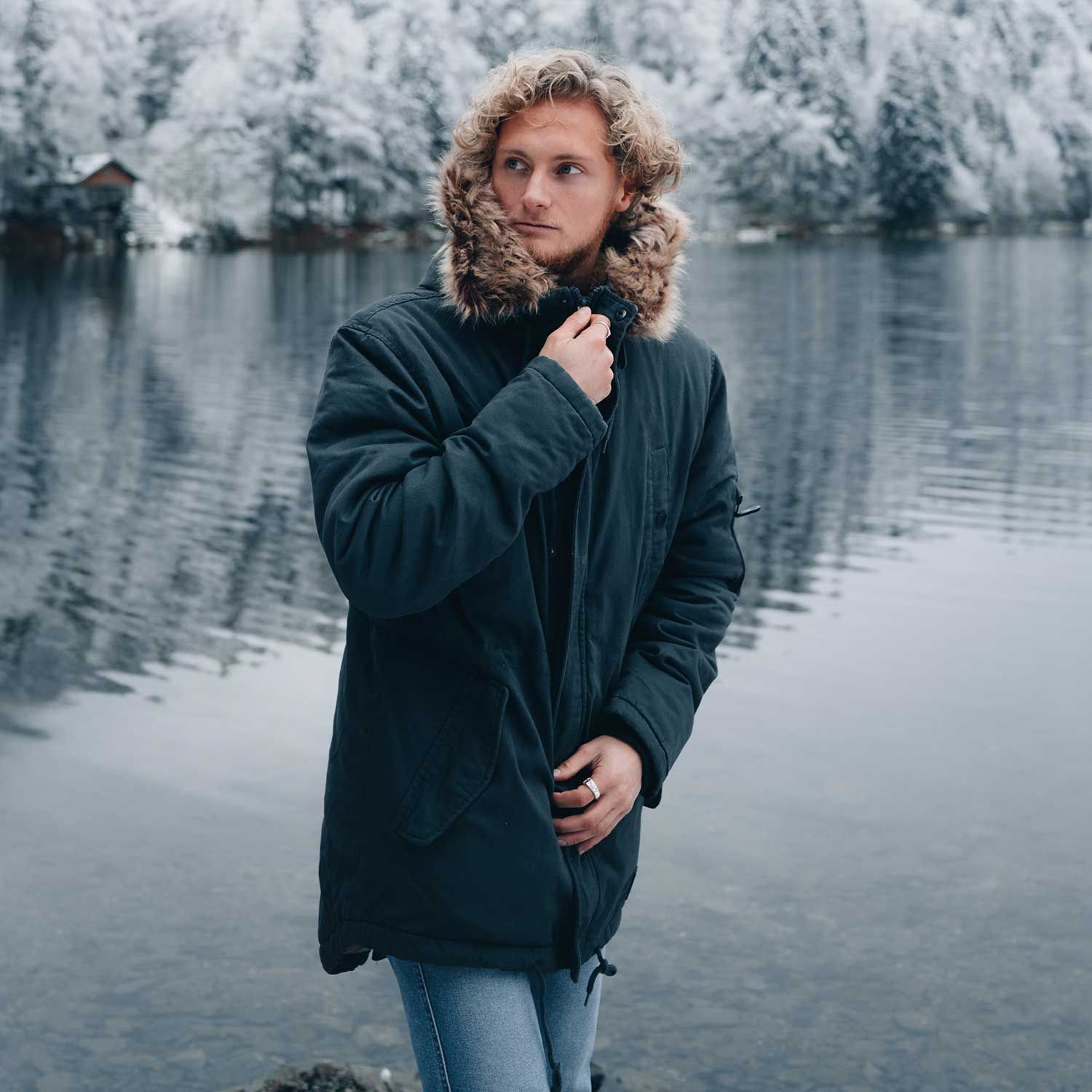 Fishtail Winterparka mit Futter