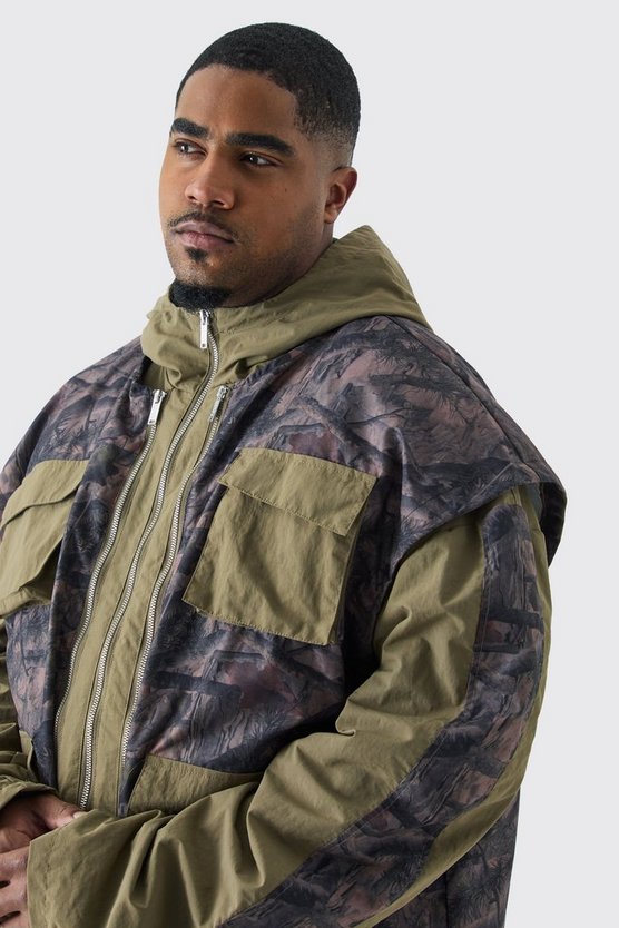 Plus Camouflage Ripstop Utility-Jacke
