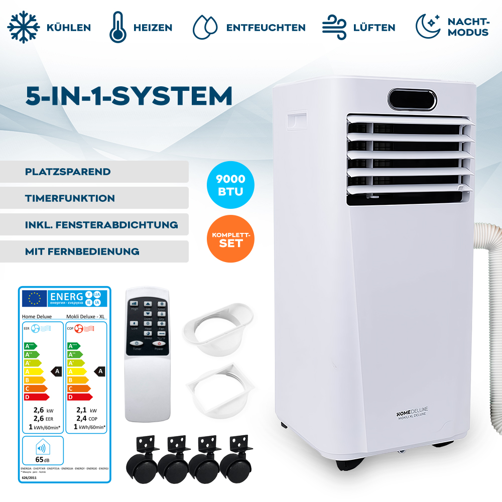 Home Deluxe Mobile Klimaanlage MOKLI DELUXE - XL