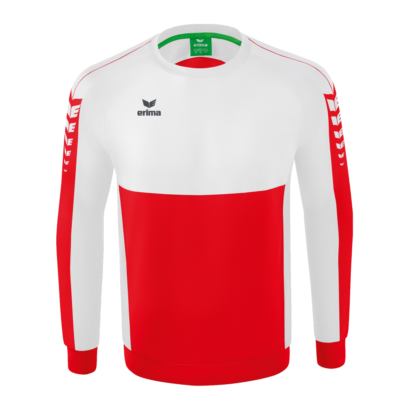 Erima Six Wings Sweatshirt Rot Weiss