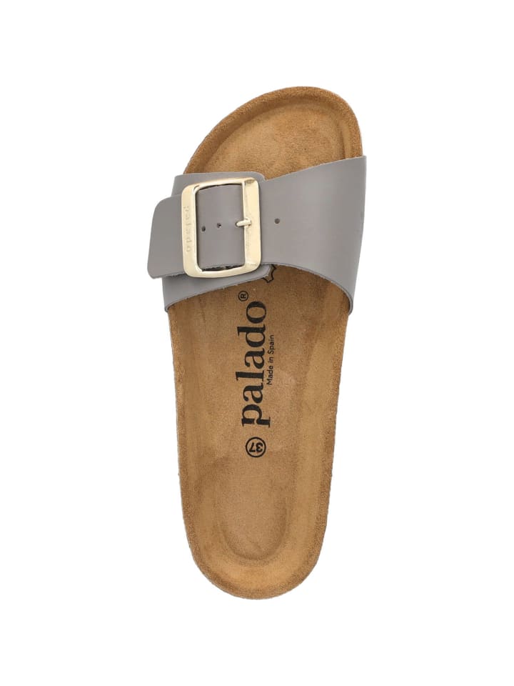 palado Pantoletten in Grau günstig kaufen