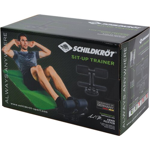 SCHILDKRÖT SIT-UP TRAINER, BAUCHTRAINER MIT BEINFIXIERUNG UND SAUGNAPF, GEZIELTES
