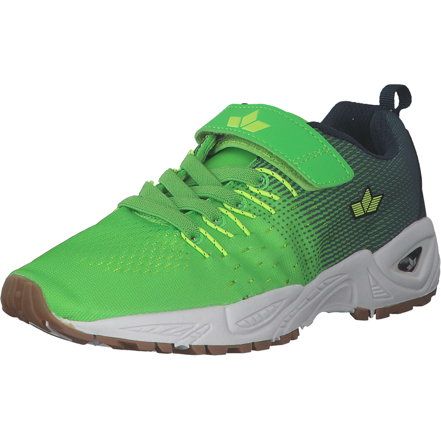 Geka Mic VS, Sneakers Low, Kinder, lemon/marine