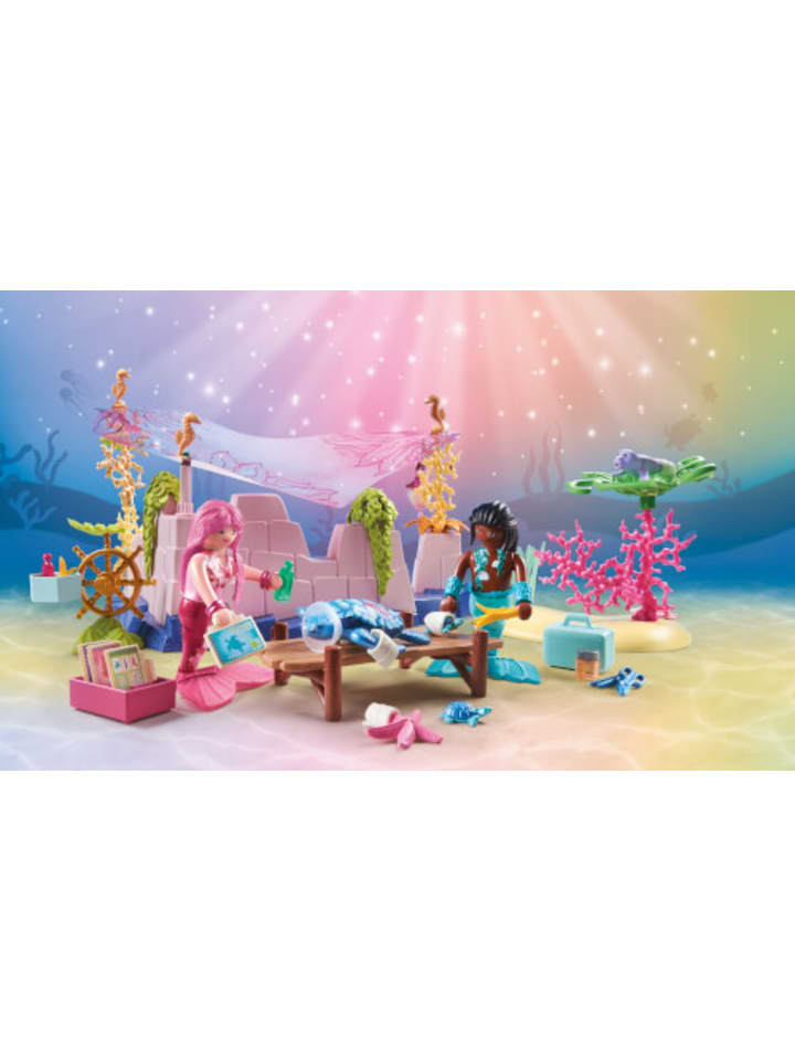 Playmobil Spielfigur Set Princess Magic - Meerjungfrauen-Tierpflege, ab 3 Jahre günstig kaufen onesize