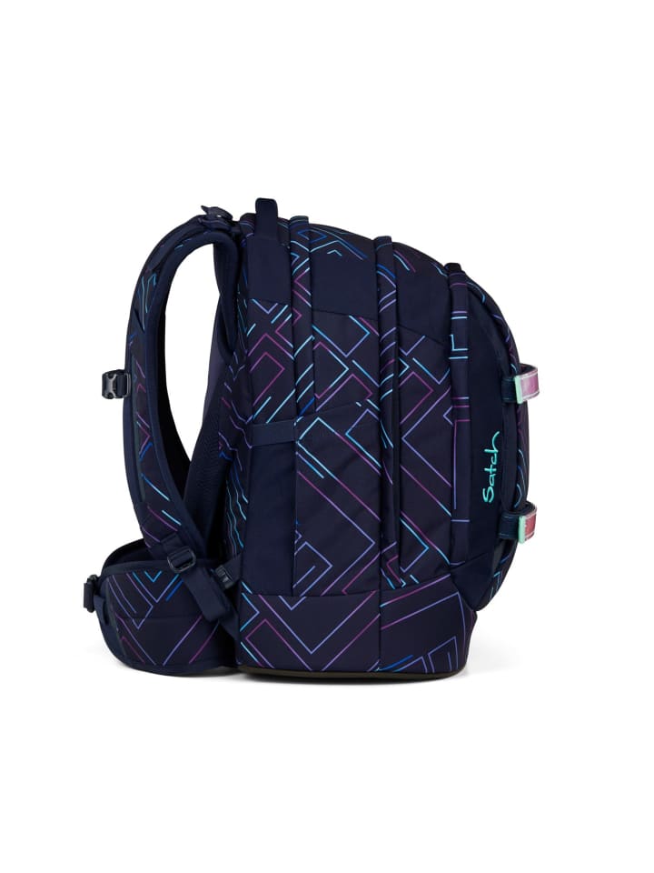 Satch Satch pack Schulrucksack Purple Laser dunkelblau günstig kaufen onesize
