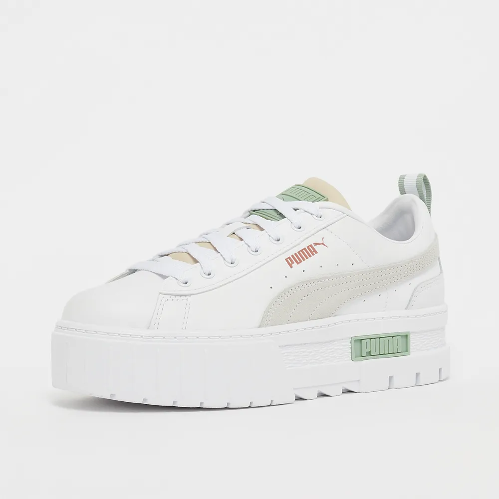 PUMA Mayze Lth 381983-038 / weiss