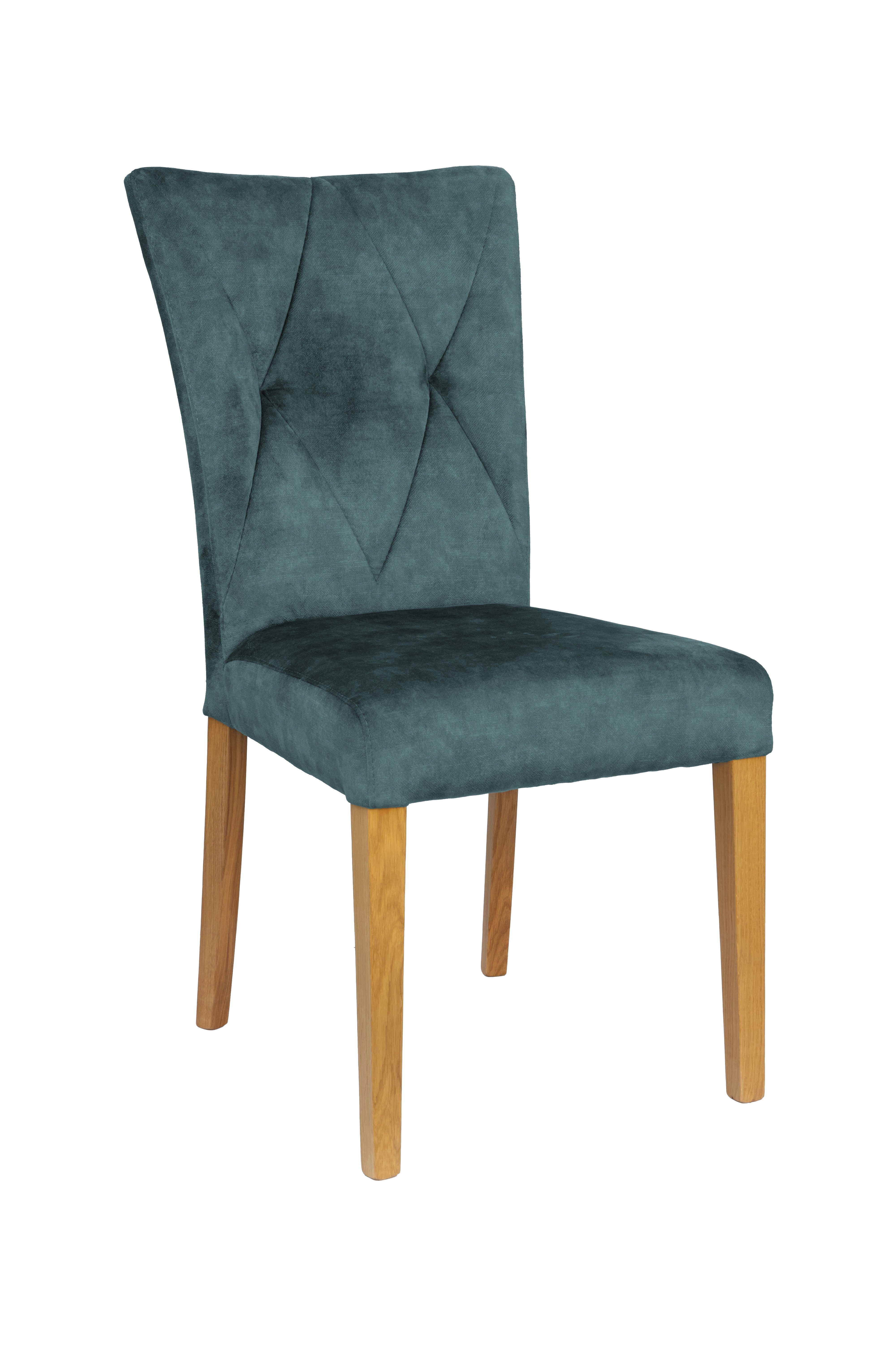 Home affaire 4-Fußstuhl Diamond (Set, 2 St), Sitz und Ruecken gepolstert
