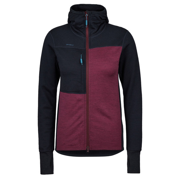 NIBBA PRO MERINO JKT HOOD W Damen - Wolljacke