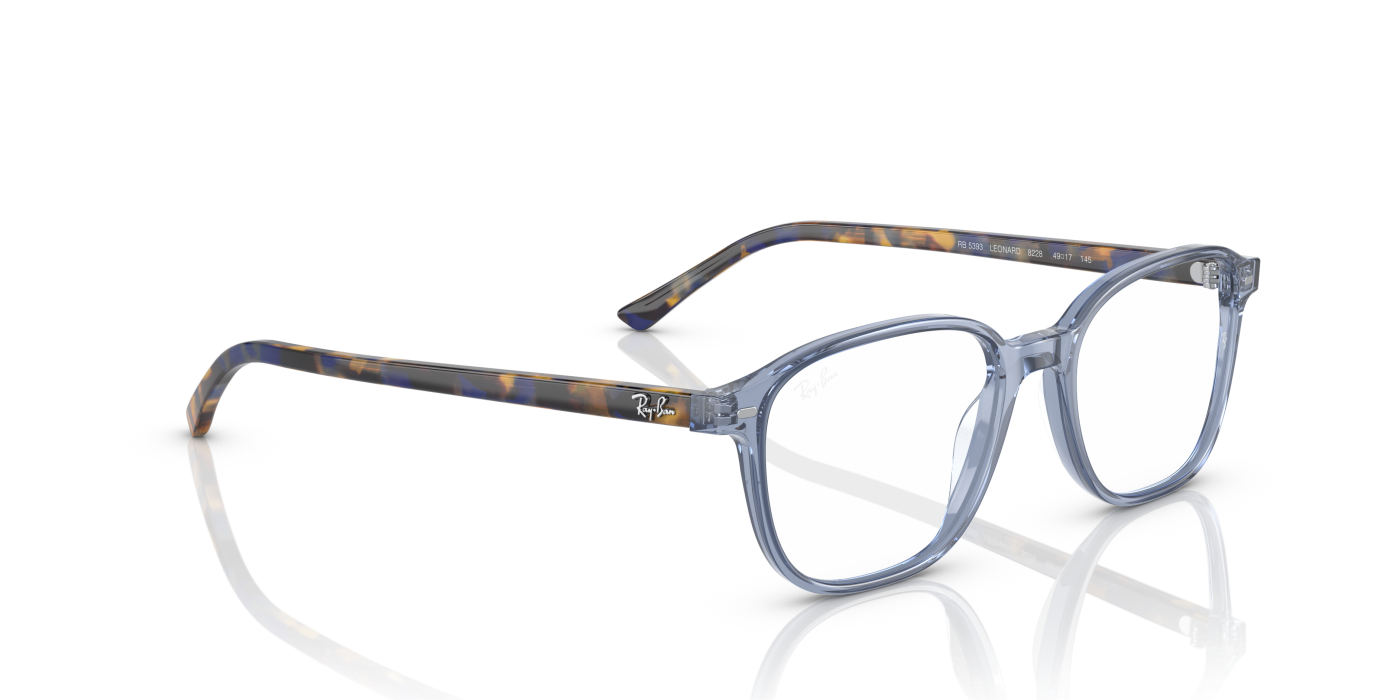 LEONARD OPTICS - Albastru transparent lucios