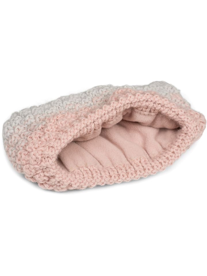styleBREAKER Strick Stirnband in Rose-Hellgrau günstig kaufen onesize