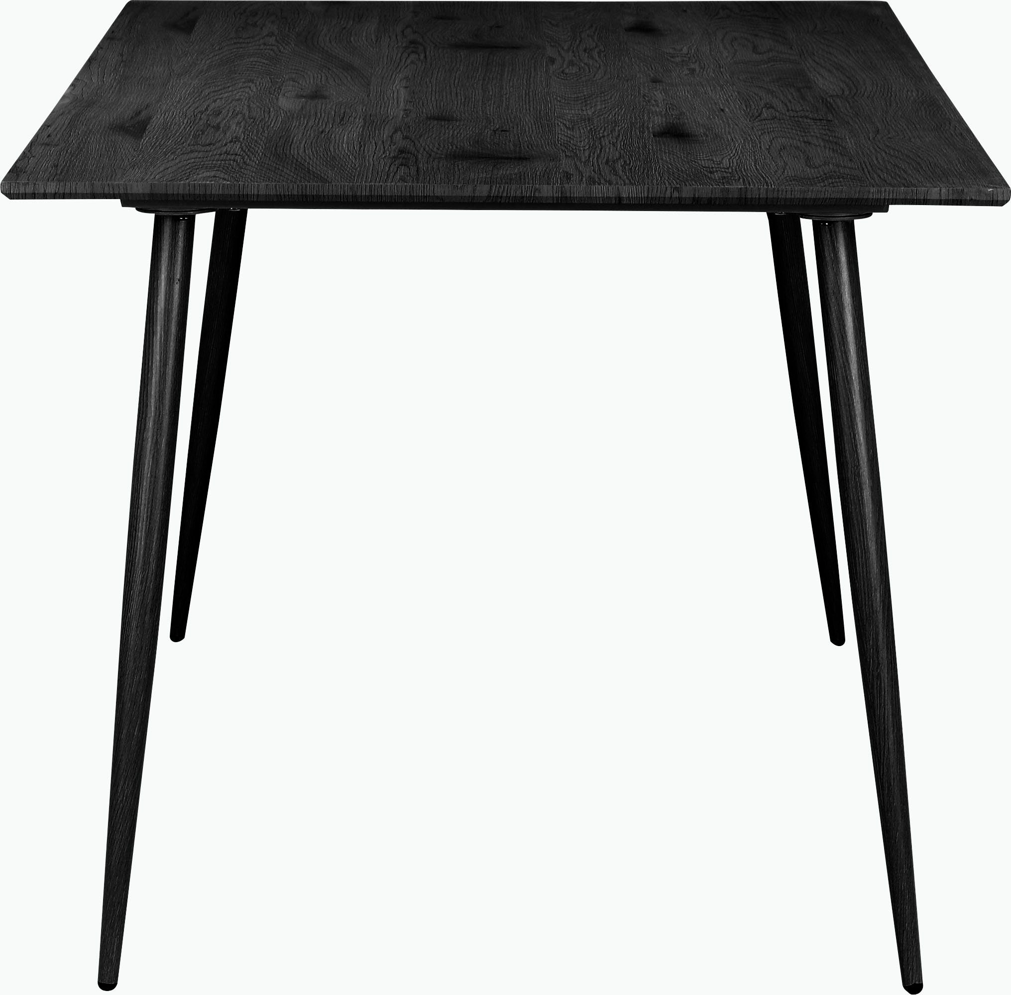 Leonique Essgruppe Eadwine, (Set, 5-tlg), bestehend aus Eadwine Esstisch 120 cm und 4 Eadwine Esszimmerstühlen