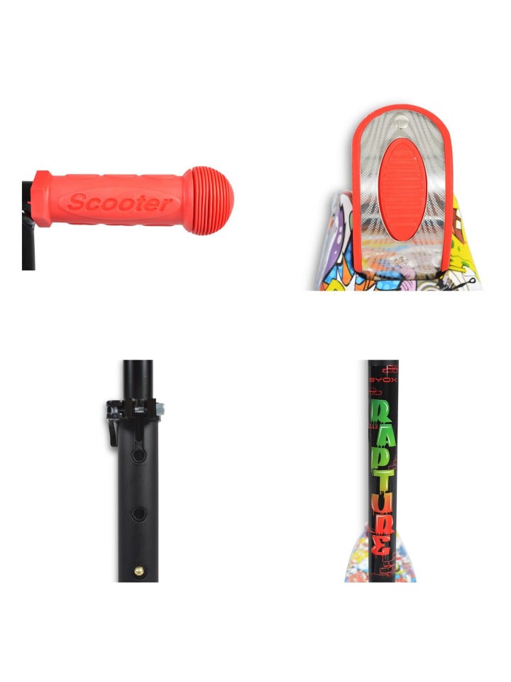 Byox Kinderroller Rapture Aluminium in rot günstig kaufen onesize