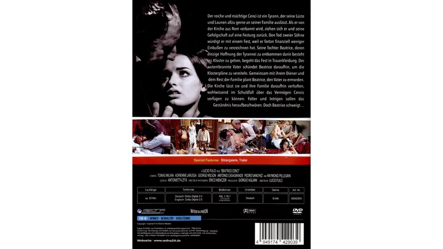 Die Nackte und der Kardinal - uncut- (Rote DVD-Box)