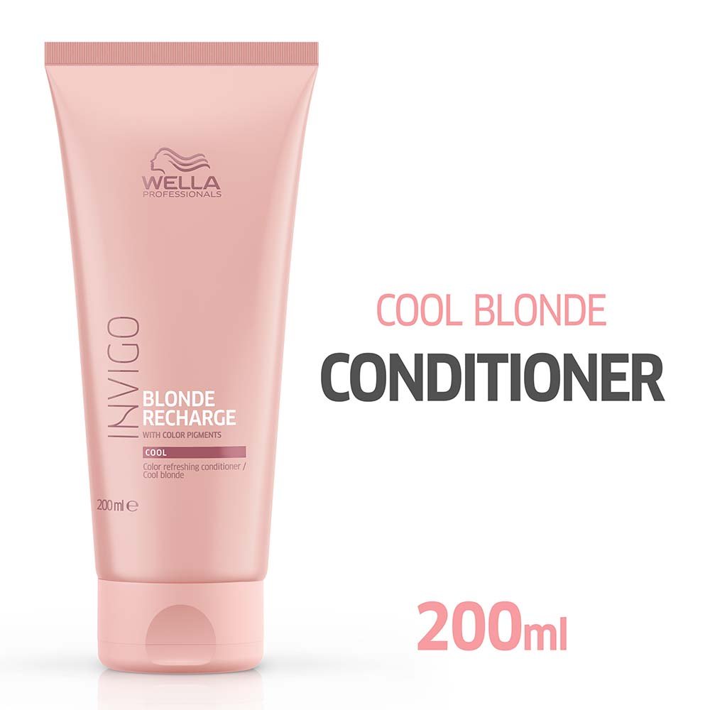 Wella Professionals INVIGO BLONDE RECHARGE Cool Blonde Color Refreshing Conditioner