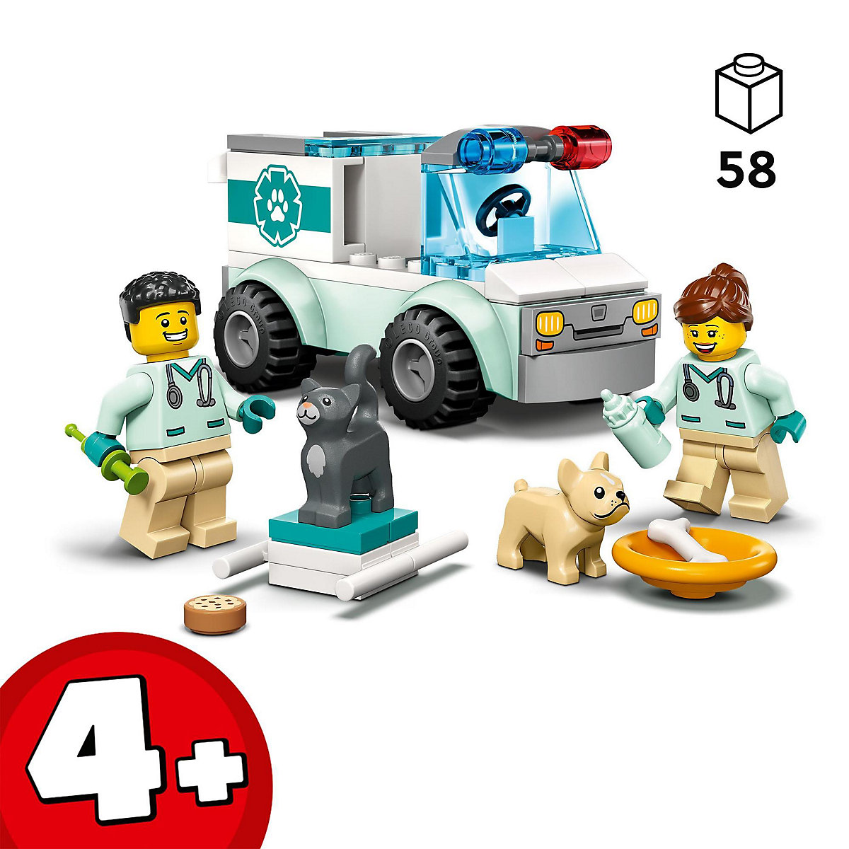 LEGO® City 60382 Tierrettungswagen
