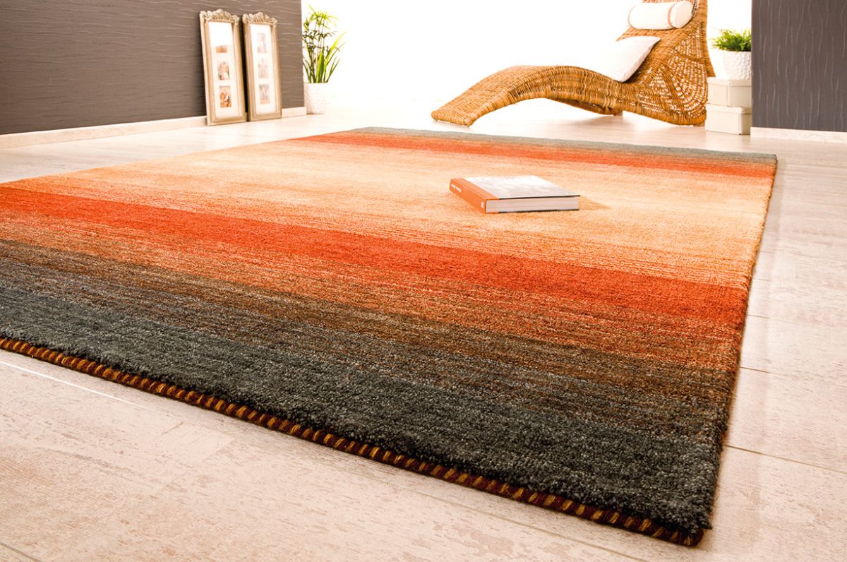 Handloom aus Indien Rainbow Multi 60 x 090 cm