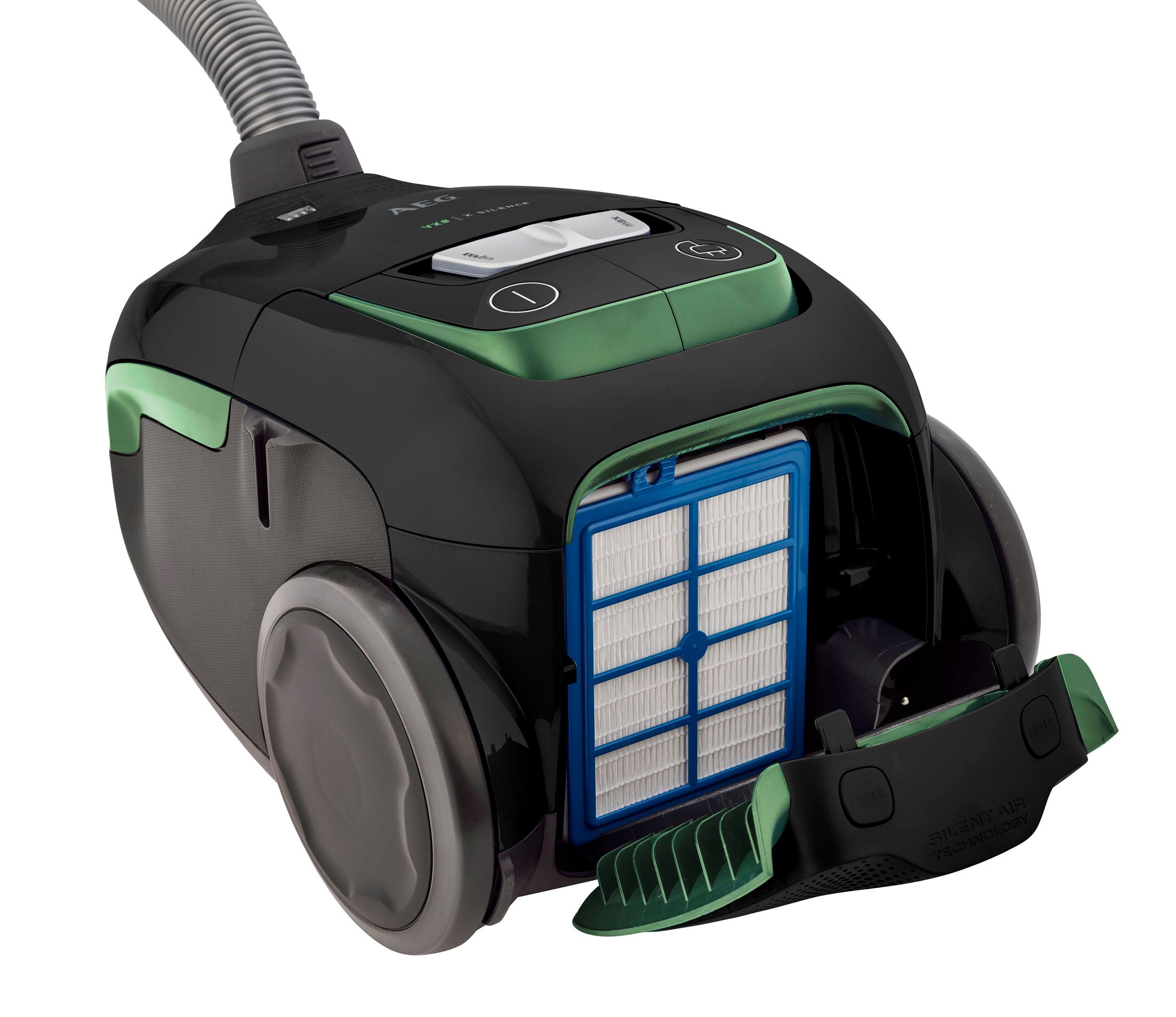 AEG Bodenstaubsauger VX8-2-ÖKO, 500 W, mit Beutel, 12m Aktionsradius