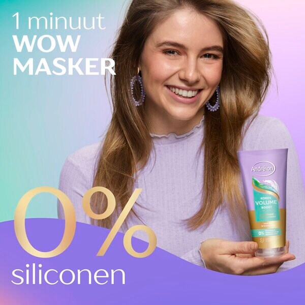 Andrélon Coconut Volume Boost 1 Minute Wow Hajpakolás 180ml