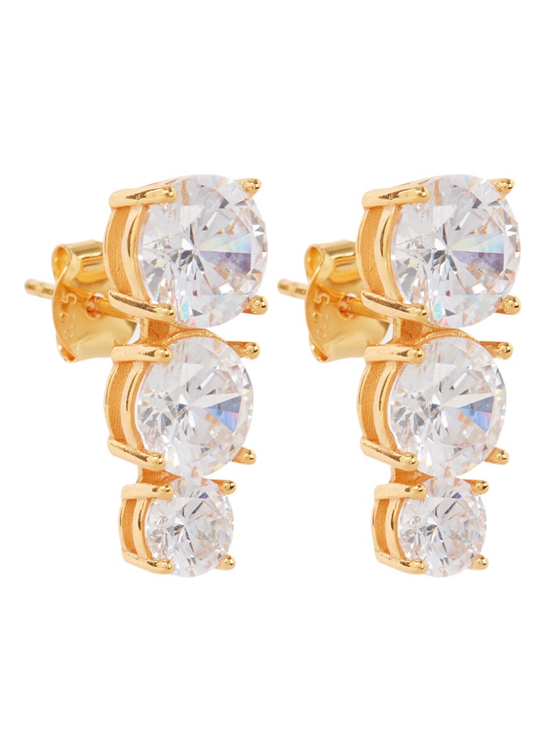 Franky Amsterdam The Jumeirah gold-plated stud earrings