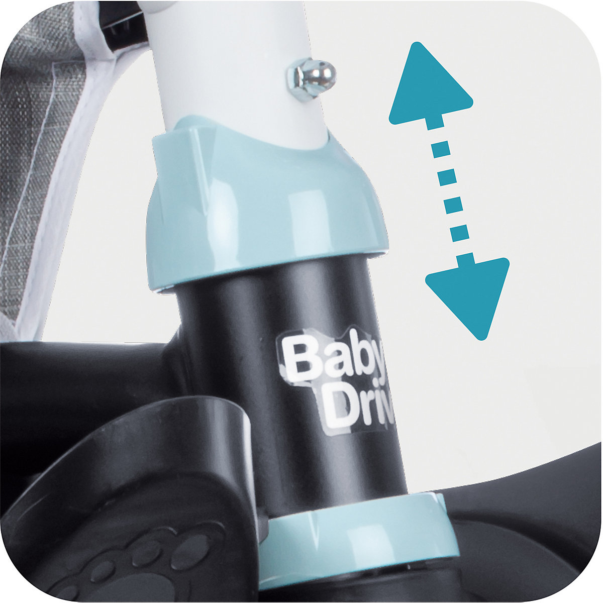 Dreirad Baby Driver Plus, blau