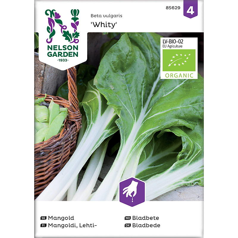 Nelson garden Frø Bladbete White Silver 3, organic
