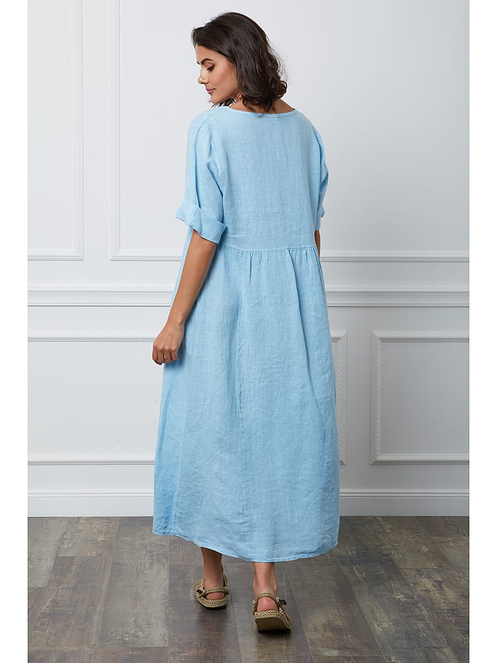 Joséfine Leinen-Kleid 