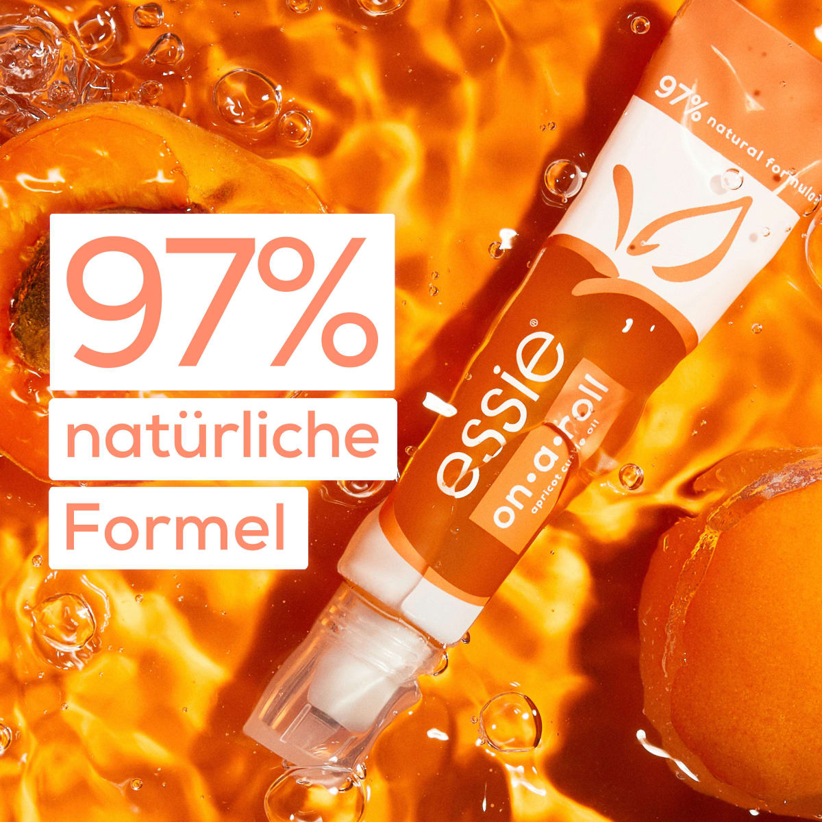 Nagelöl On A Roll Apricot Nail & Cuticle Oil, 13,5 ml