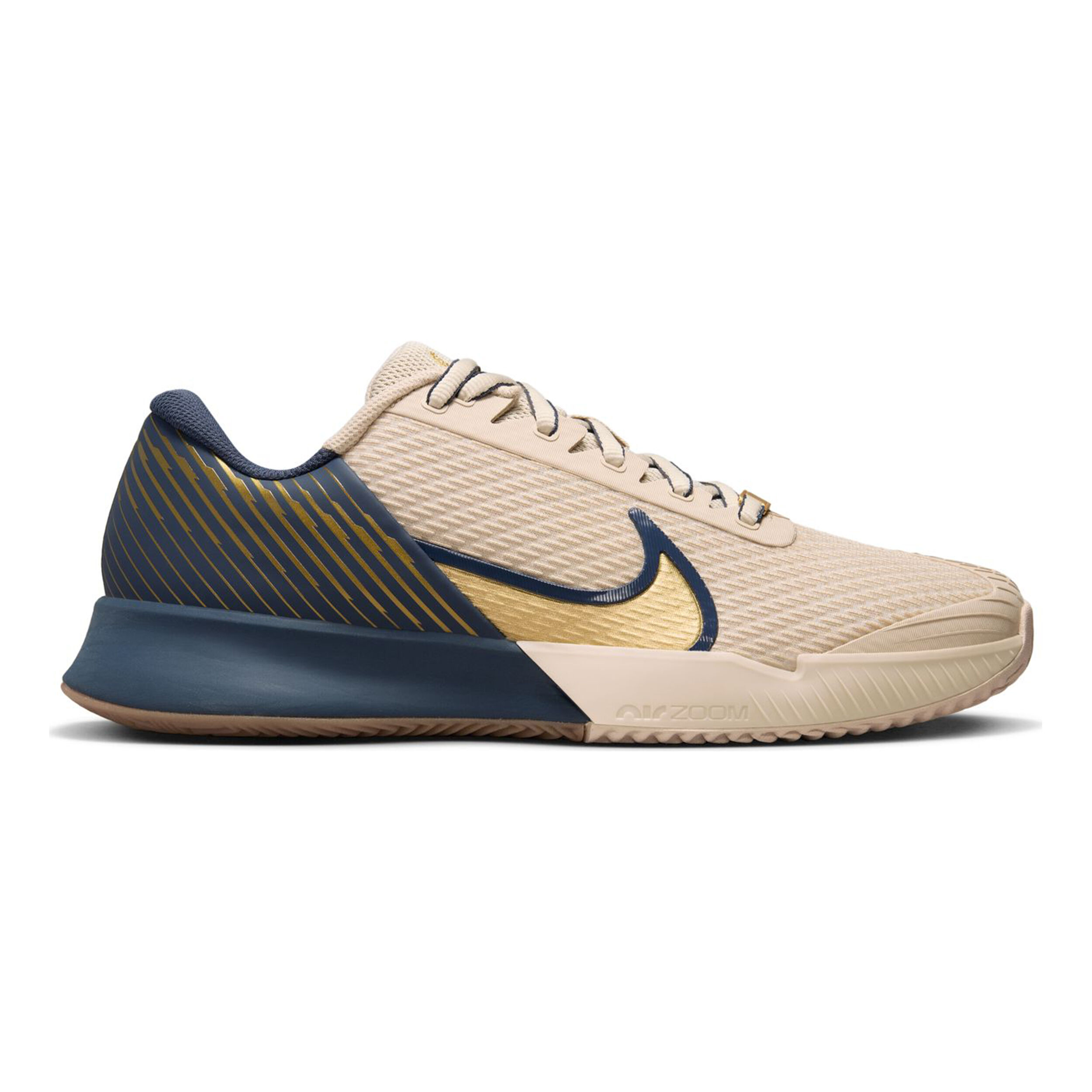 Air Zoom Vapor Pro 2 PRM Sandplatzschuh Herren - Beige, Dunkelblau