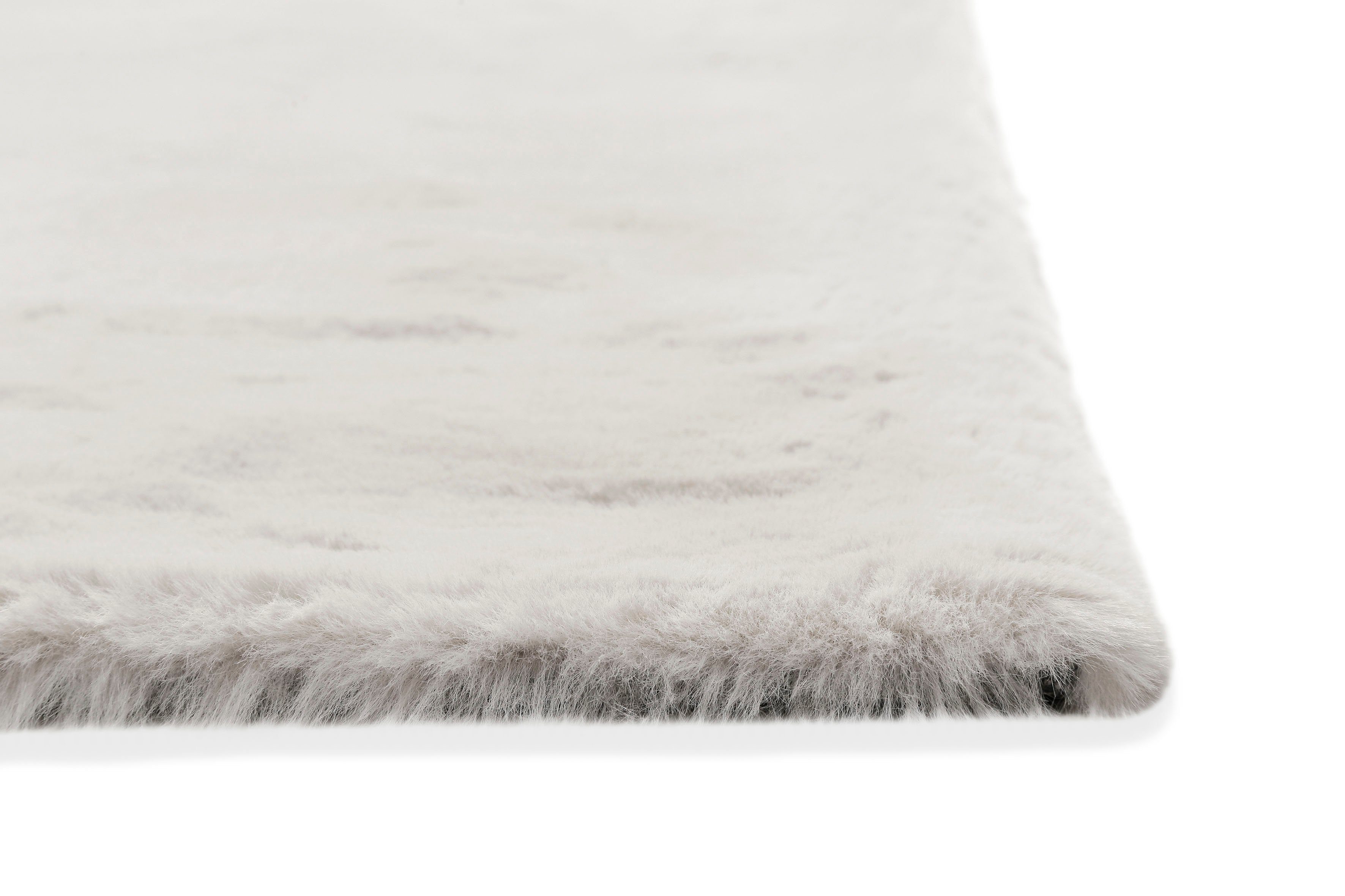 Hochflor-Teppich Anna, Wecon home Basics, rechteckig, Höhe: 25 mm, Wohnzimmer, Schlafzimmer, Felloptik, sehr weich und flauschig, Uni