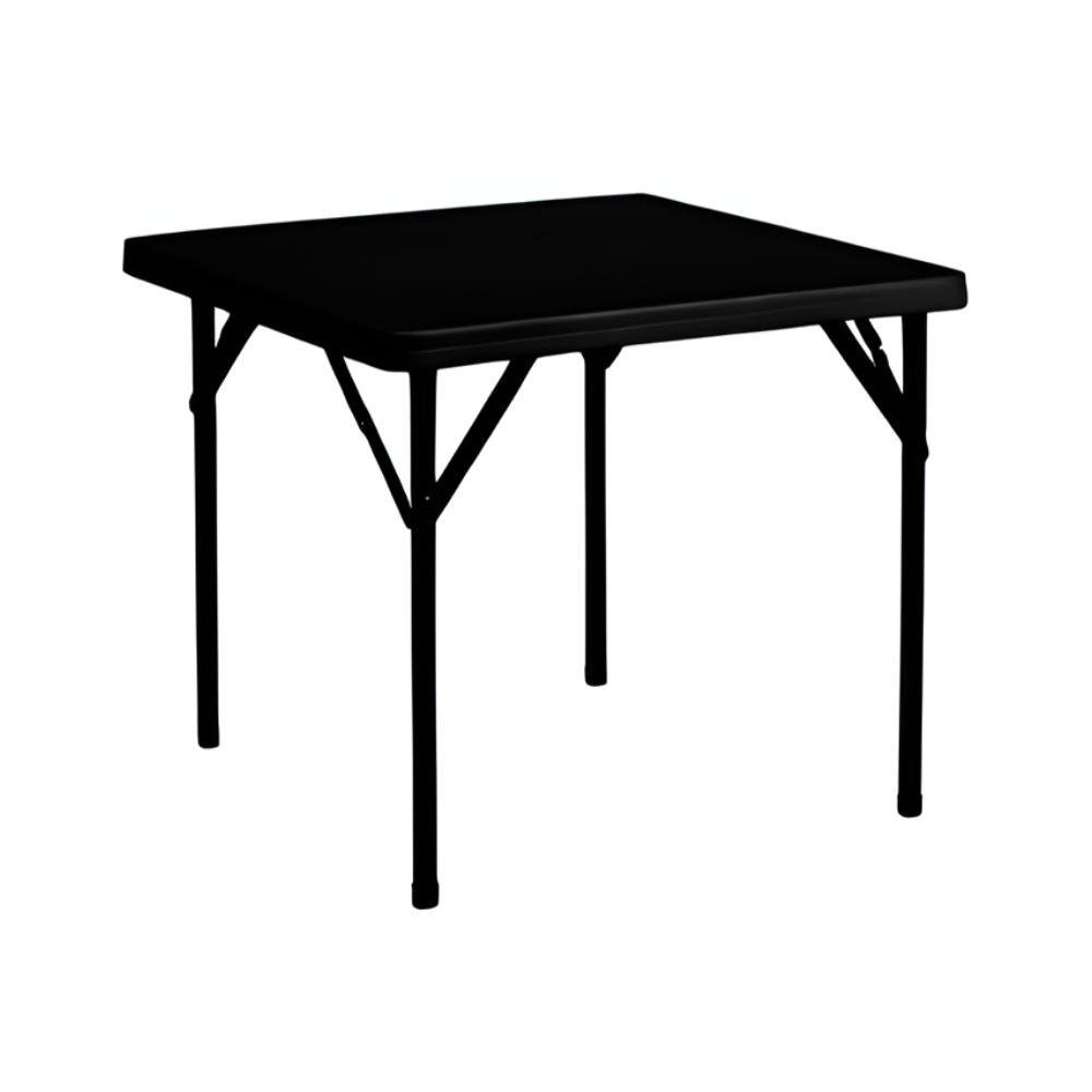 CHEFGASTRO® Gartentisch Klappbarer mobiler Buffettisch Outdoor HxBxT 86x86x74cm