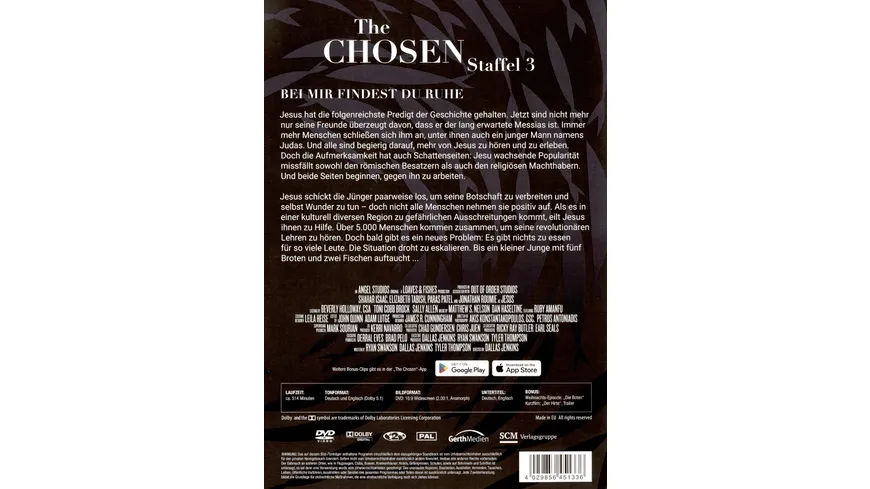 The Chosen - Staffel 3  [3 DVDs]