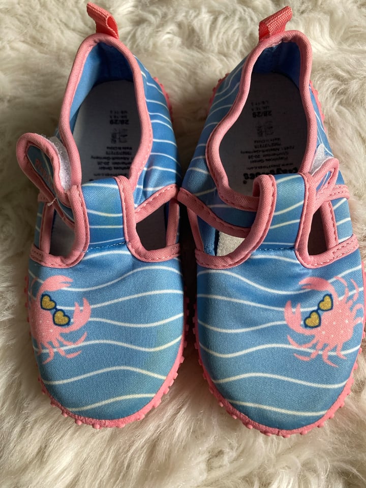 Playshoes Badeschuhe in Hellblau/ Rosa günstig kaufen 28/29