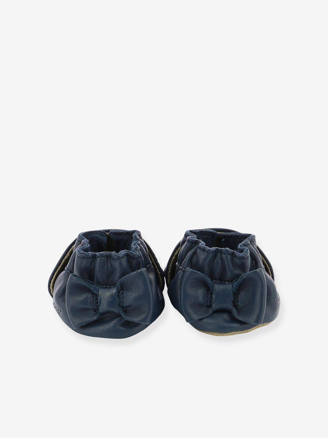 Robeez Mädchen Baby Krabbelschuhe GOLDY CAT ROBEEZ, Hausschuhe - marine