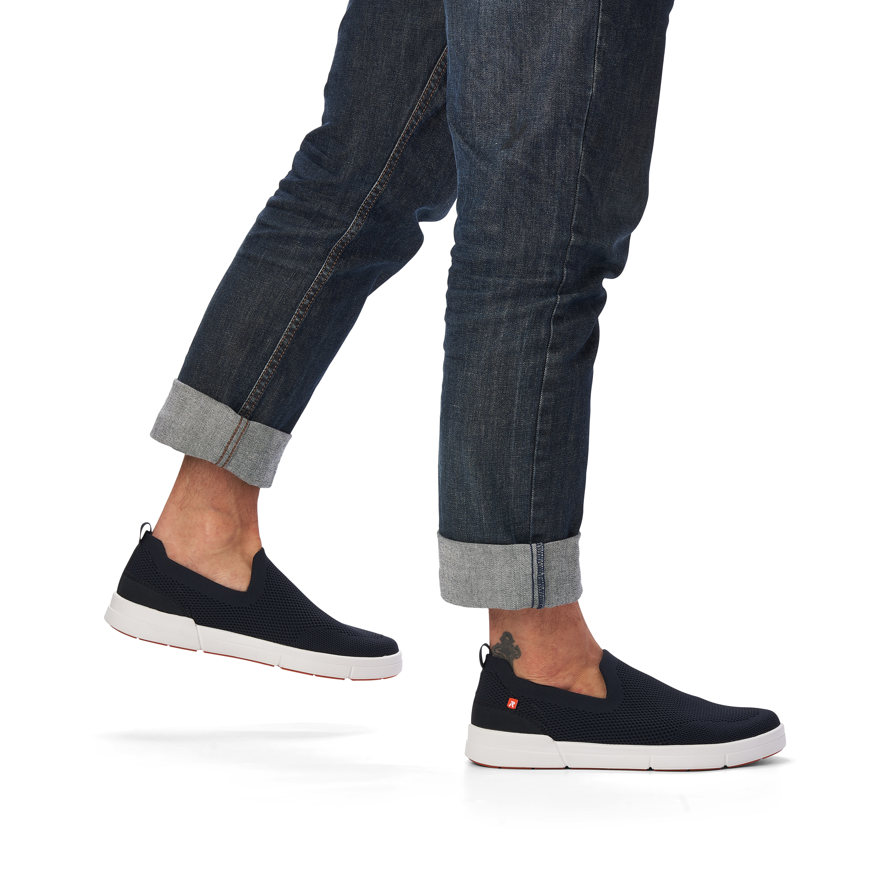 Rieker Herren Slipper navy blue