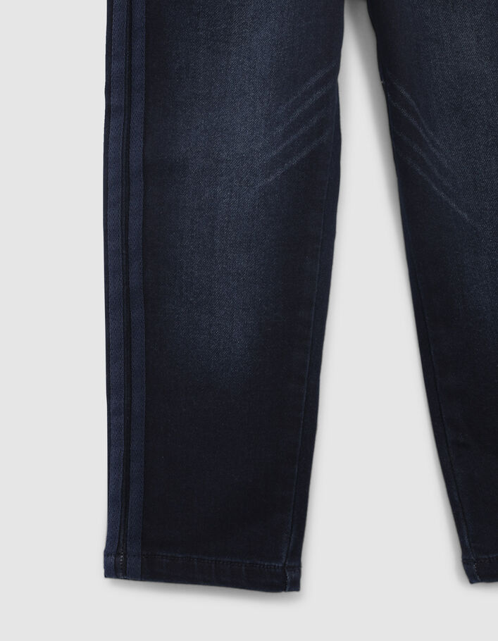 Jean JOGGER brut avec bandes latérales garçon